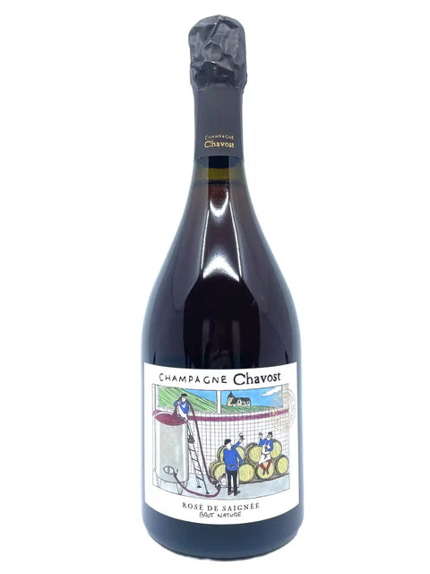 Champagne Chavost Rosé de Saignée bottle