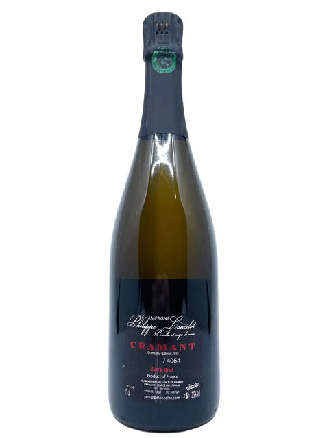 Champagne Philippe Lancelot Cramant back label