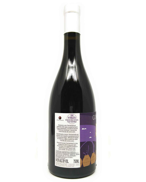 Costador Comadellops Violeta 2018 side label