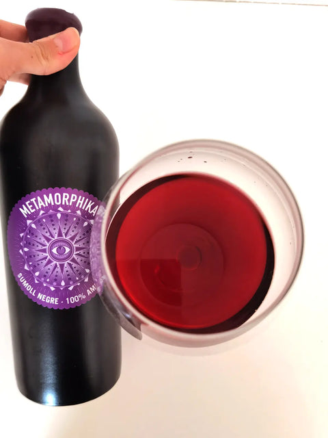 Costador sumoll negre with glass