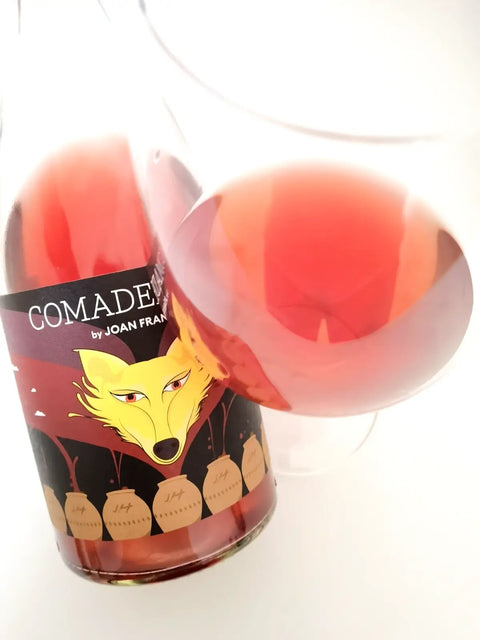 Costador comadellops vermell with glass