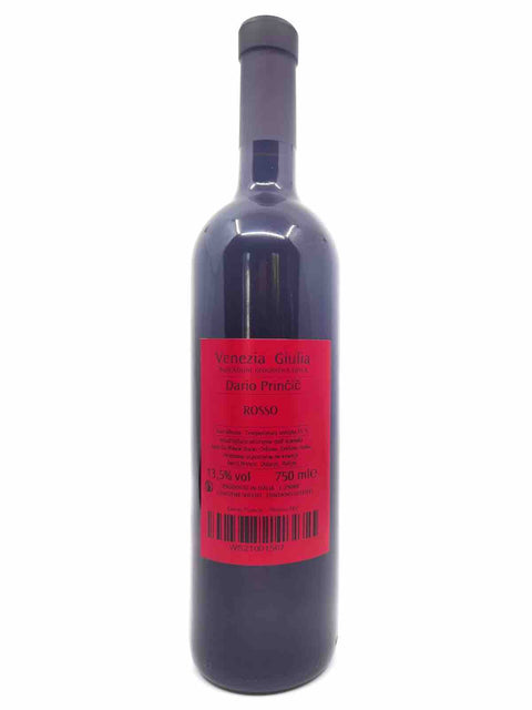 Dario Princic Rosso backlabel