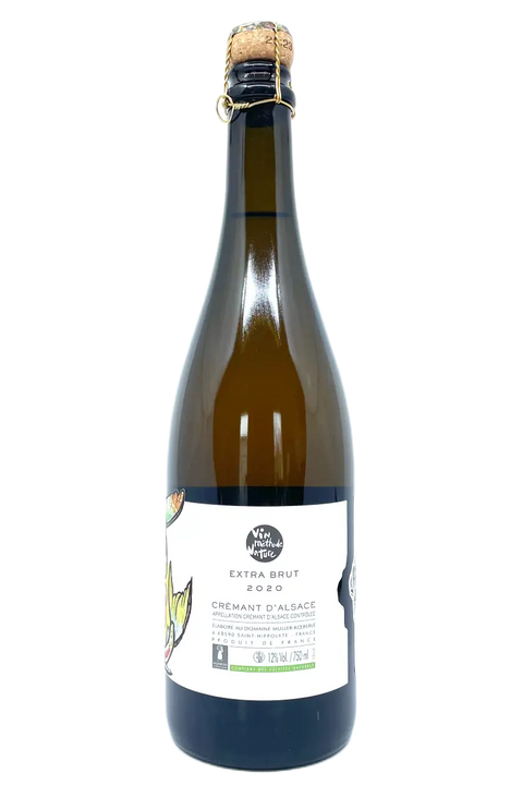 Back Label of Muller Koeberle Enterloup 2020 Cremant - Natural Wine Dealers