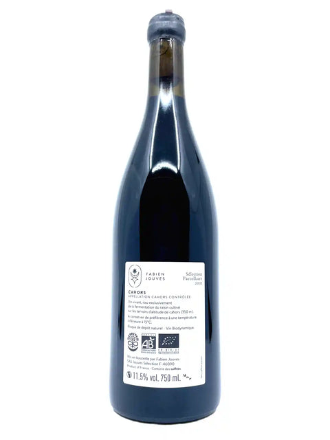 Fabien Jouves La Roque 2021 back label
