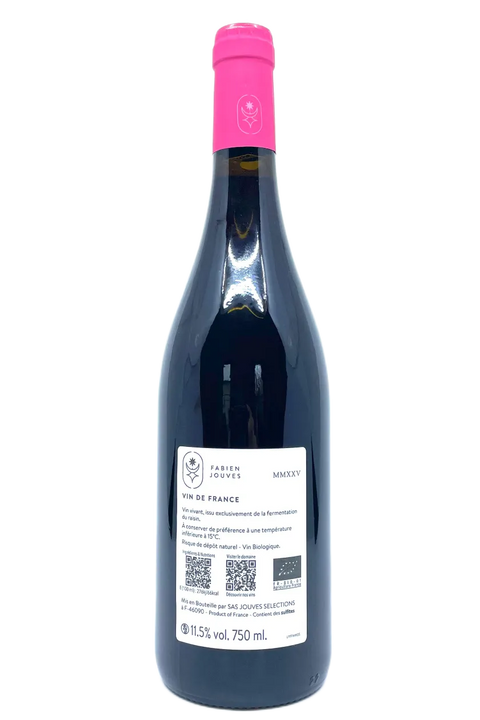 Back label of You Fuck my Wine 2025- Natural Wine Dealers