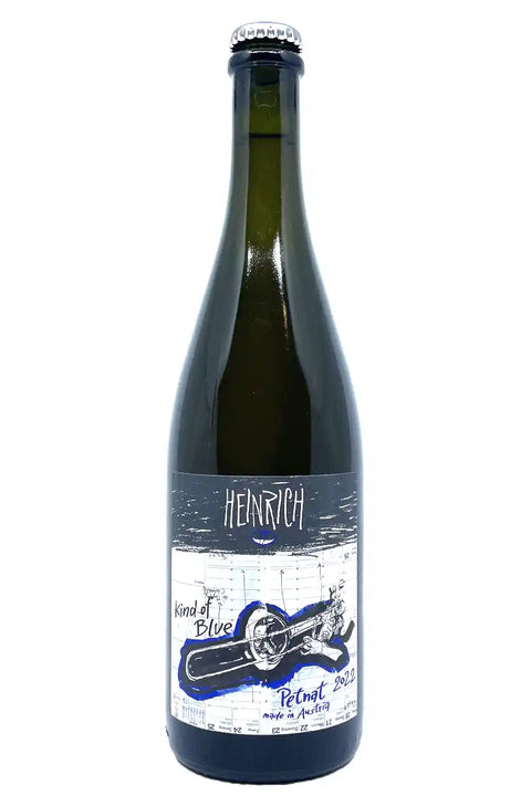 Heinrich Kind of Blue Pet Nat 2022 bottle - Natural Wine Dealers