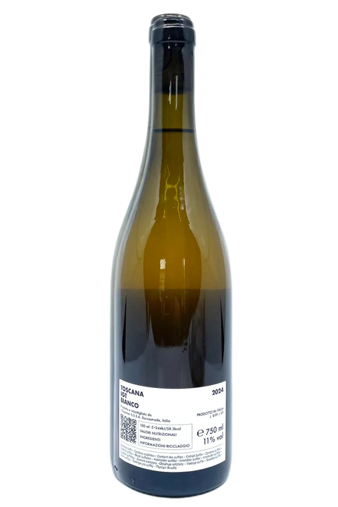 Back label of I Forestieri Bianco 2024 - Natural Wine Dealers