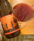 Kamara Winery Shadow Play red 2020 bottle and glass