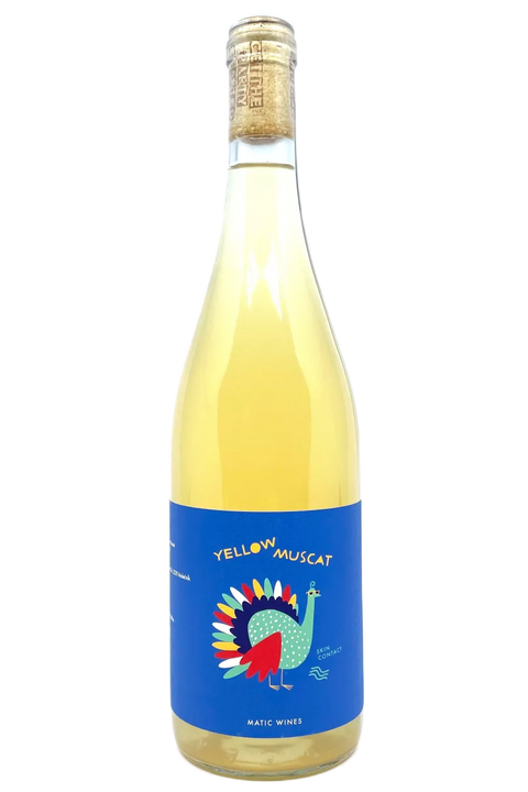 Bottle of Matic Wines Yellow Muscat 2025 - Natural Wine Dealers