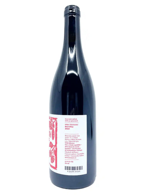 Milan Nestarec Barvirka 2021 back label