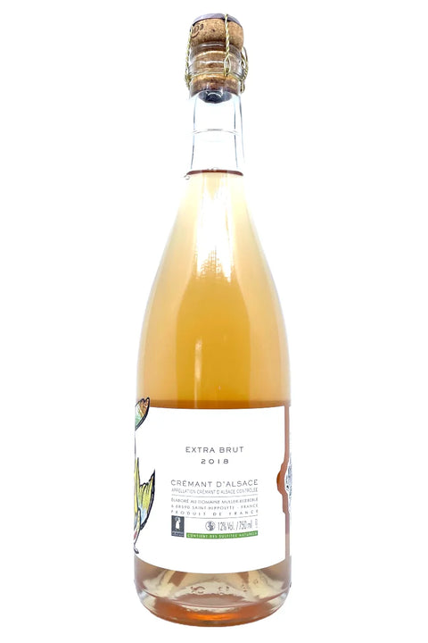Muller Koeberle Marianne Rosé 2018 back label - Natura Wine Dealers