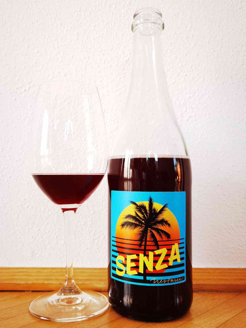 Nestarec Senza 2020 bottle and glass