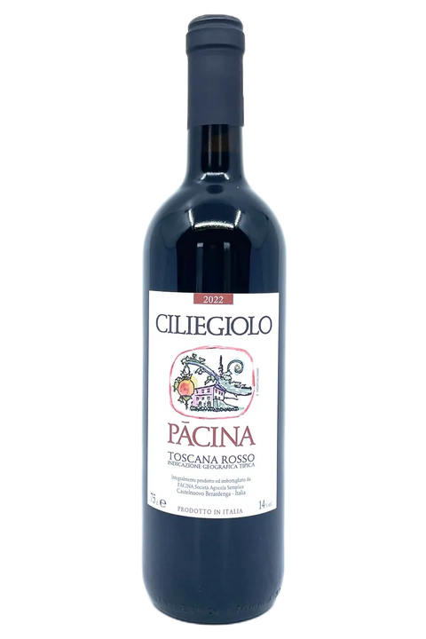 Bottle of Pacina Ciliegiolo 2022 - Natural Wine Dealers
