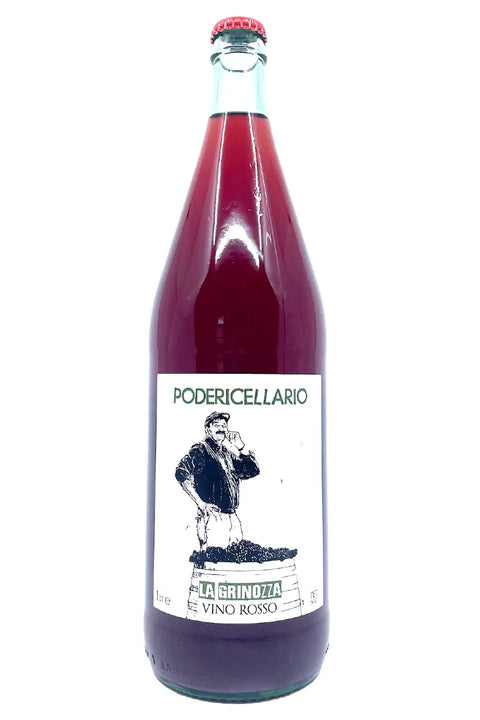 Poderi Cellario La Grinozza 2022 bottle - Natural Wine Dealers