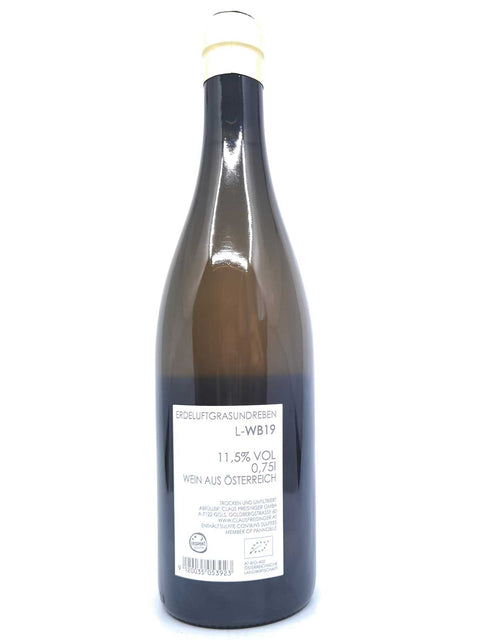 Preisinger Erdeluftgrasundreben wb 2019 back label