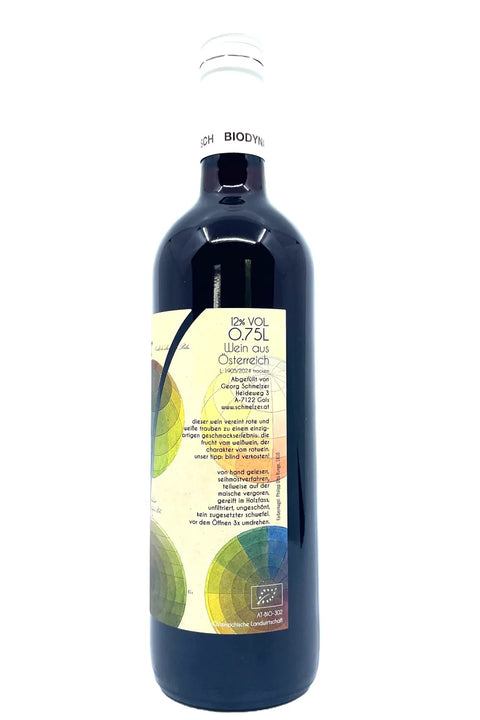 Schmelzer Bicolor 2024 back label - Natural Wine Dealers