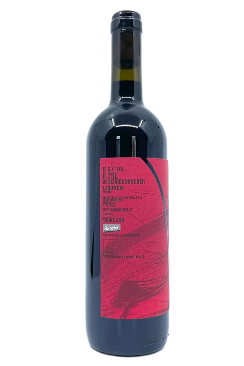 Back label of bottle of Schmelzer Redition - Natural Wine Dealers