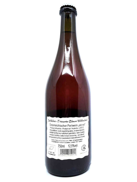Strohmeier Schilcher Frizzante back label