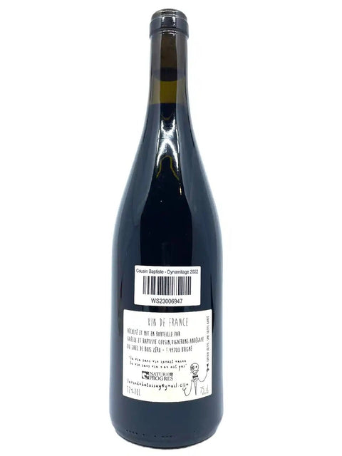 Baptiste Cousin (Le Batossay) - Dynamitage 2022 - Natural Wine Dealers