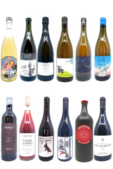 Celebrate in Style - Set Package of 12 Natural Wines