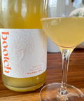 A bottle and a glass of Bootch Kombucha - Natural Wine Dealers