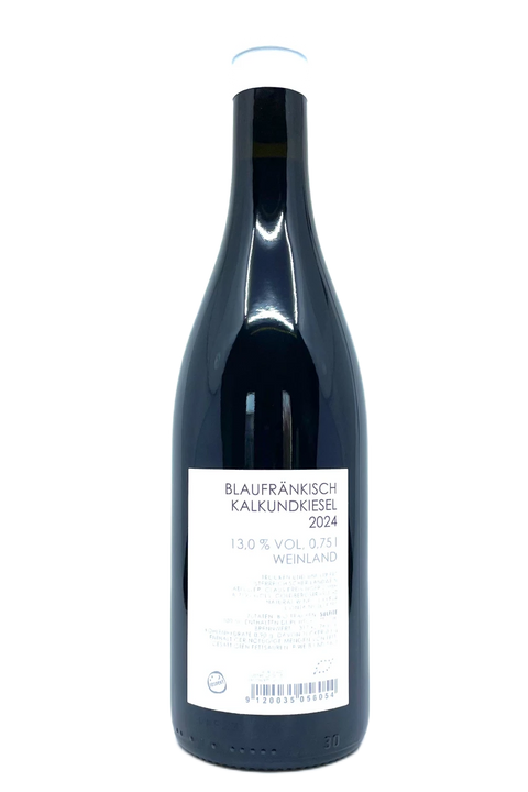 Back label of a bottle of Claus Preisinger Kalkundkieselrot 2024 - Natural Wine Dealers