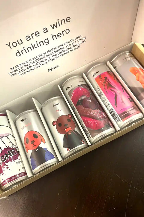 Djuce Box - Set of 6 wine cans