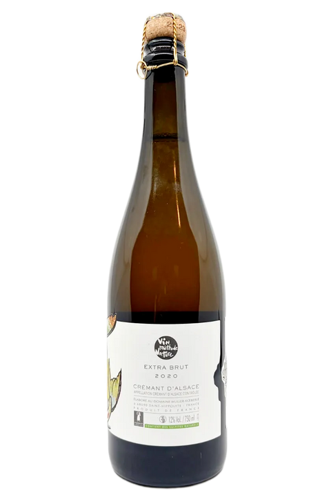 Back Label of Muller Koeberle Enterloup 2020 Cremant - Natural Wine Dealers