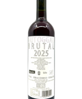 Back label of a bottle of Gut Oggau Brutal 2025 - Natural Wine Dealers