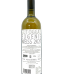 Back label of the bottle of Gut Oggau Eugenie 2025 - Natural Wine Dealers