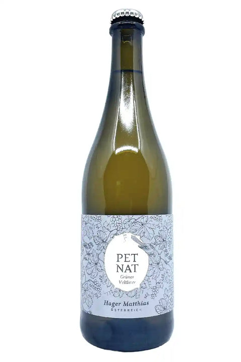 Bottle of Hager Matthias Grüner Veltliner Pet Nat 2024 - Natural Wine Dealers