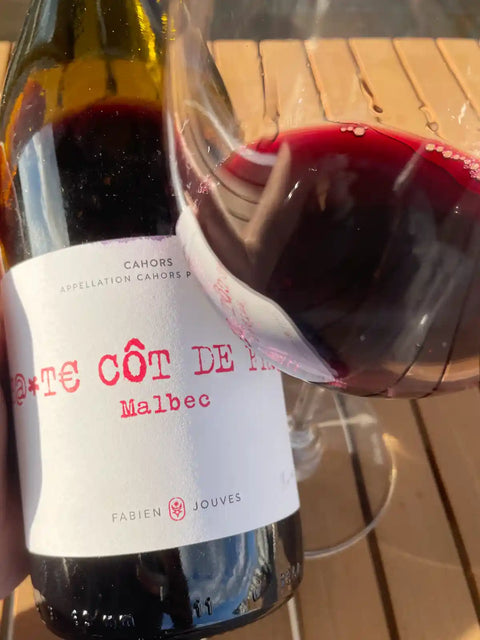 Haute Cot de Fruit Malbec 2022 bottle and glass