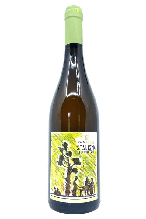 Bottle of wine of Kamara Winery Stalisma White 2024 - Natural Wine Dealers
