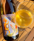 Bottle and glass of Tararam Tararam 2023 - Natural Wine Dealers