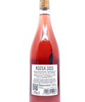 Back label of the bottle of Koppitsch Rozsa 2025 - Natural Wine Dealers