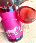 Bottle and glass of Michael Gindl Michis Farm Rosé 2025 - Natural Wine Dealers