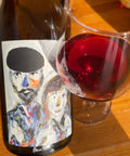 Bottle and glass of Naboso Spolu 2022 - Natural wine Dealers