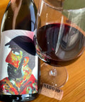 Bottle and glass of Naboso Zore 2024 - Natural Wine Dealers