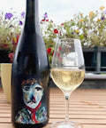 Bottle and glass of Naboso Opera 2024 bottle - Natural Wine Dealers
