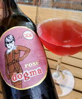 Pittnauer Rosé Dogma 2021 bottle and glass