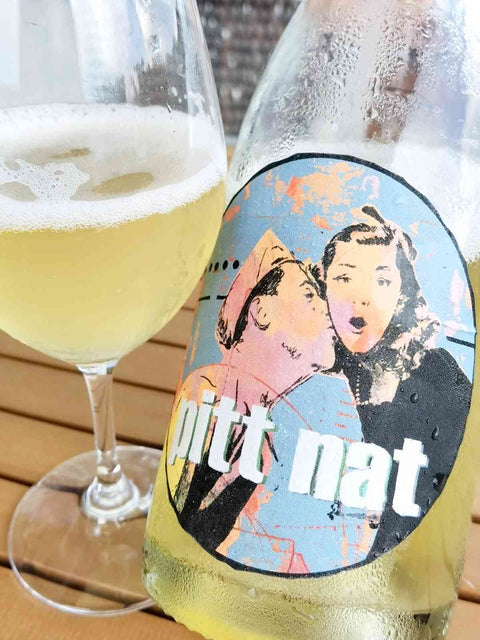 Pittnauer pitt Nat blanc 2021 glass