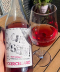 Poderi Cellario Che Casein 2023 bottle and glass