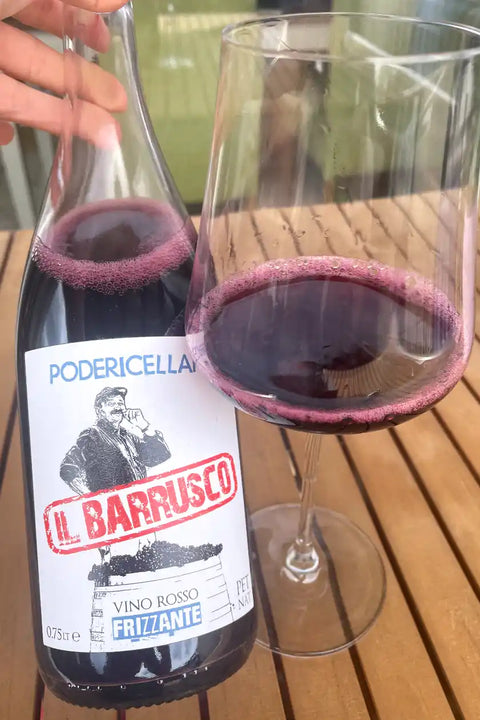 Poderi Cellario Il Barrusco bottle - Natural Wine Dealers