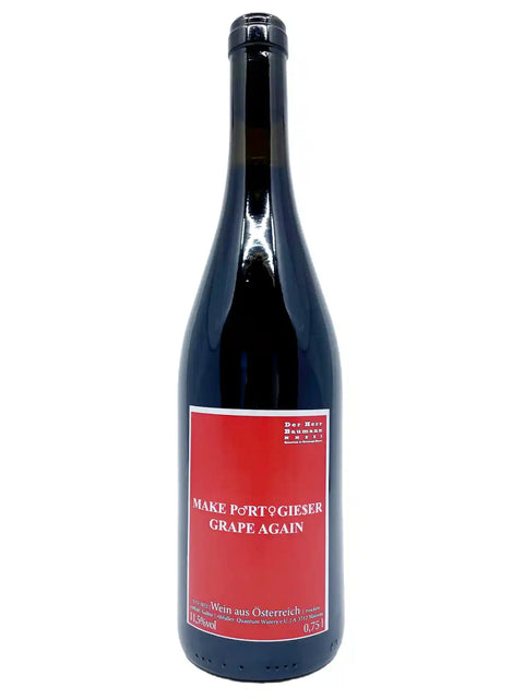 Quantum Winery Herr Baumann Make portugieser grape again 2021 bottle