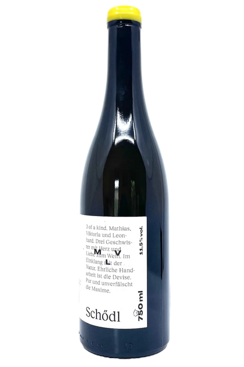 Side label of Weingut Schoedl Free your Mind 2024 - Natural Wine Dealers