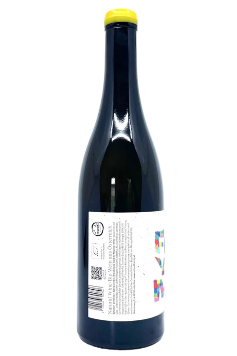 Side label of Weingut Schoedl Free your Mind 2024 - Natural Wine Dealers