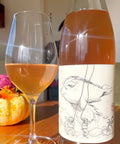 Bottle and glass of Wimmer Czernys Treasure limited edition 2 - Natural Wine Dealers