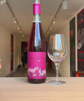 Pouring Michis Farm Rosé in the glass - Natural Wine Dealers