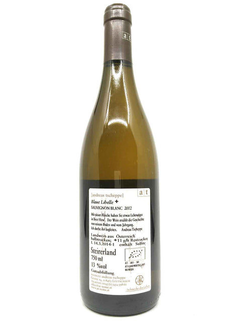 Andreas Tscheppe - Sauvignon Blanc+ 2012 - Natural Wine Dealers