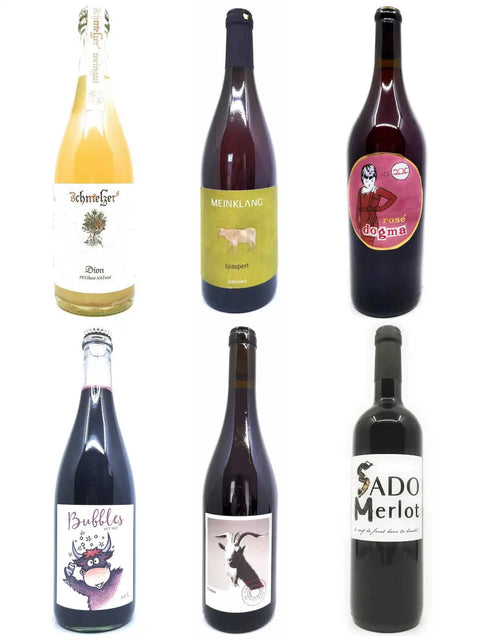 BBQ Party- Set Package of 6 Wines great for BBQ - Natural Wine Dealers